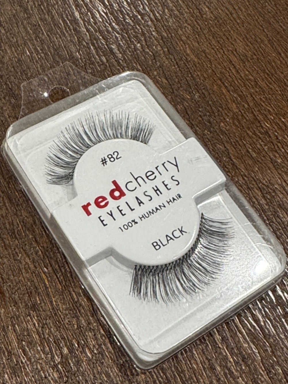 Red Cherry #82 Black Eyelashes - Natural 100% Human Hair